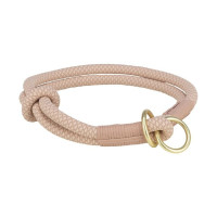 Ошейник-удавка Trixie Soft Rope для собак, размер L-XL, 55 см/10мм, розовый/светло-розовый Ошейник-удавка Trixie Soft Rope для собак, размер L-XL, 55 см/10мм, розовый/светло-розовый