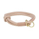 Ошейник-удавка Trixie Soft Rope для собак, размер L-XL, 55 см/10мм, розовый/светло-розовый