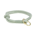 Ошейник-удавка Trixie Soft Rope для собак, размер L-XL, 55 см/10мм, шалфей/мятный