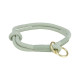 Нашийник-зашморг Trixie Soft Rope для собак, розмір L-XL, 55 см/10мм, шавлія/м'ятний