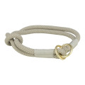 Нашийник-зашморг Trixie Soft Rope для собак, розмір L-XL, 55 см/10мм, сірий/світло-сірий