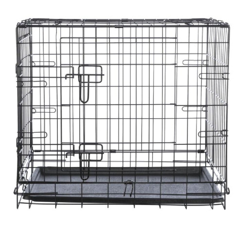 Конура-клетка Trixie Home Crate для собак, размер S, 64×54×48 см, черный