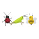 Іграшка Trixie Insects комахи, для котів, фетр, 11 см