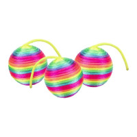 Игрушка Trixie Rattling Ball шар-погремушка, для кошек, ткань, 4 см Игрушка Trixie Rattling Ball шар-погремушка, для кошек, ткань, 4 см