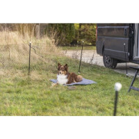 Пересувний паркан Trixie Mobile Dog Fence для собак, 15 м, чорний Пересувний паркан Trixie Mobile Dog Fence для собак, 15 м, чорний