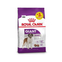 Сухой корм Royal Canin Giant Adult для собак гигантских пород, 12+3 кг в подарок Сухой корм Royal Canin Giant Adult для собак гигантских пород, 12+3 кг в подарок