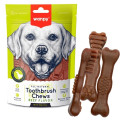 Ласощі Wanpy Toothbrush Chews Beef для собак, зі смаком яловичини, 100 г