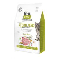 Сухий корм Brit Care Cat GF Sterilized Immunity для стерилізованих котів, свинина, 400 г Сухий корм Brit Care Cat GF Sterilized Immunity для стерилізованих котів, свинина, 400 г