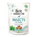 Лакомство Brit Care Crunchy Cracker Insects with Tuna для собак, для свежести дыхания, насекомые и тунец мята, 200 г