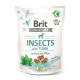Ласощі Brit Care Crunchy Cracker Insects with Tuna для собак, для свіжості подиху, комахи і тунець м'ята, 200 г