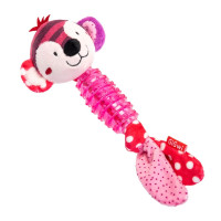 Игрушка GiGwi Suppa Puppa Обезьянка с пищалкой для собак, текстиль, резина, 20 см Игрушка GiGwi Suppa Puppa Обезьянка с пищалкой для собак, текстиль, резина, 20 см