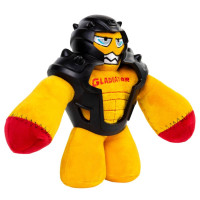 Игрушка GiGwi Gladiator Гладиатор в резиновом шлеме для собак, текстиль, резина, 21 см Игрушка GiGwi Gladiator Гладиатор в резиновом шлеме для собак, текстиль, резина, 21 см