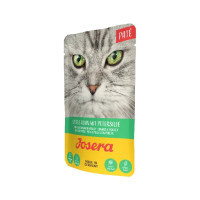 Вологий корм Josera Pate Ente und Huhn mit Petersilie для дорослих котів, паштет з качкою, куркою та петрушкою, 85 г Вологий корм Josera Pate Ente und Huhn mit Petersilie для дорослих котів, паштет з качкою, куркою та петрушкою, 85 г