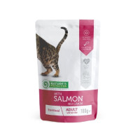 Влажный корм Nature's Protection Sterilised With Salmon для стерилизованных кошек, с лососем, 100 г Влажный корм Nature's Protection Sterilised With Salmon для стерилизованных кошек, с лососем, 100 г