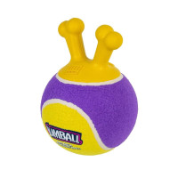 Іграшка GiGwi Jumball, Великий тенісний м'яч для собак, латекс, гума, 18 см