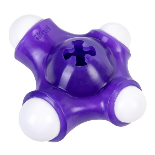 Игрушка GiGwi Nylo-choo, Кость квадробон для собак, нейлон, резина. 15 см