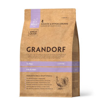 Сухий корм Grandorf Dog Mini Turkey для дорослих собак дрібних порід, індичка, 1 кг