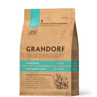 Сухий корм Grandorf Dog Medium & Maxi 4 Meat 4 вида м'яса для собак середніх та крупних порід, 10 кг