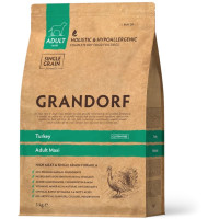 Сухий корм Grandorf Dog Maxi Turkey & Brown Rice для собак крупних порід, індичка, 3 кг Сухий корм Grandorf Dog Maxi Turkey & Brown Rice для собак крупних порід, індичка, 3 кг