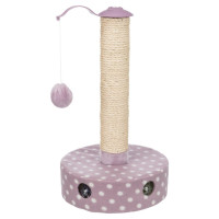 Дряпка Trixie Junior Scratching Post для котят, флис, 47 см, светло-сиреневая Дряпка Trixie Junior Scratching Post для котят, флис, 47 см, светло-сиреневая