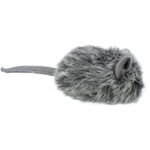 Іграшка Trixie Mouse для котів, миша плюшева з котячою м'ятою, 9 см