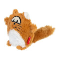 Игрушка для собак GiGwi Plush, Лиса с большой пищалкой, плюш, искусственный мех, 18 см