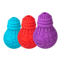 Игрушка для собак GiGwi Bulb Rubber, Лампочка резиновая, резина, S, голубая Игрушка для собак GiGwi Bulb Rubber, Лампочка резиновая, резина, S, голубая