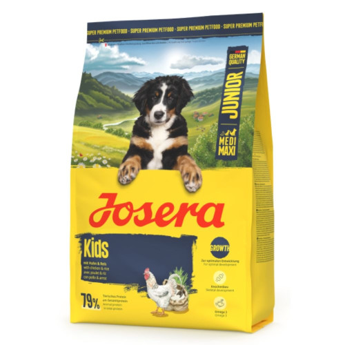Сухой корм Josera Junior Kids для щенков средних и крупных пород, 3 кг