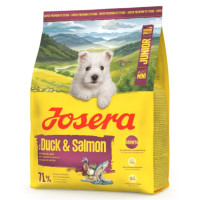 Сухий корм Josera Mini Junior Duck & Salmon для цуценят малих порід, з качкою та лососем, 0.9 кг Сухий корм Josera Mini Junior Duck & Salmon для цуценят малих порід, з качкою та лососем, 0.9 кг