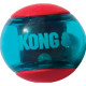 Іграшка KONG Squeezz Action Ball для собак, м'яч-піщалка, M, 6.4 см, червоний