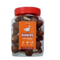 Ласощі Dankers гантелі маленькі з філе качки, для собак, 500 г Ласощі Dankers гантелі маленькі з філе качки, для собак, 500 г
