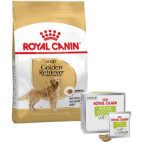 Набір сухий корм Royal Canin Adult Golden Retriever 12 кг + ласощі Educ 30 шт у подарунок Набір сухий корм Royal Canin Adult Golden Retriever 12 кг + ласощі Educ 30 шт у подарунок