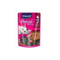 Влажный корм Vitakraft Poesie Delice для кошек, сердца в соусе, 85 г Влажный корм Vitakraft Poesie Delice для кошек, сердца в соусе, 85 г