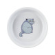 Миска Trixie Ceramic Bowl для котів, керамічна, з принтом, діаметр 13 см, 250 мл, сіра