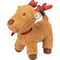 Игрушка Trixie Reindeer Рождественский олень, для собак, плюш, 29 см Игрушка Trixie Reindeer Рождественский олень, для собак, плюш, 29 см