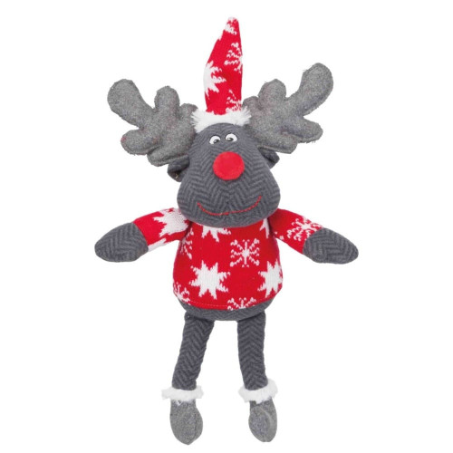 Іграшка Trixie Assortment Reindeers Різдвяний олень, для собак, плюш, 42 см
