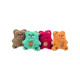 Игрушка Trixie Медведь плюшевый для кошек, с кошачьей мятой, 8 см, голубой