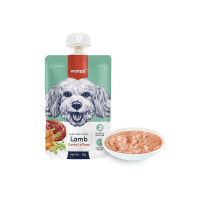 Крем-суп Wanpy Lamb Carrot & Pea для собак, ягненок с морковью, 90 г Крем-суп Wanpy Lamb Carrot & Pea для собак, ягненок с морковью, 90 г