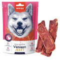 Ласощі Wanpy Soft Venison Jerky Slices для собак, в'ялена оленина з качкою, слайси, 100 г