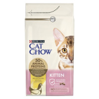 Сухий корм Purina Cat Chow Kitten для кошенят, з куркою, 1.5 кг Сухий корм Purina Cat Chow Kitten для кошенят, з куркою, 1.5 кг