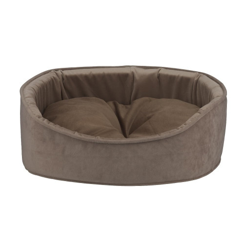 Лежак AnimAll Sofi для собак та котів, бежевий, XS, 48×36×14.5 см