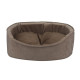 Лежак AnimAll Sofi для собак та котів, бежевий, XS, 48×36×14.5 см