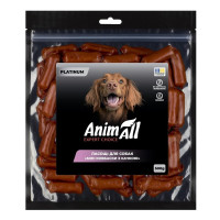 Лакомства AnimAll Platinum Мини колбаски с уткой для собак, 500 г Лакомства AnimAll Platinum Мини колбаски с уткой для собак, 500 г