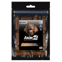 Лакомства AnimAll Platinum Мини колбаски с курицей для собак, 100 г Лакомства AnimAll Platinum Мини колбаски с курицей для собак, 100 г