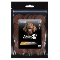 Лакомства AnimAll Platinum Медальоны с курицей для собак, 100 г Лакомства AnimAll Platinum Медальоны с курицей для собак, 100 г