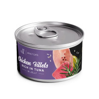 Влажный корм Savory Chicken Fillets rich in Tuna in Jelly for Adult Cats для взрослых котов, филе курицы с тунцом в желе, 70 г Влажный корм Savory Chicken Fillets rich in Tuna in Jelly for Adult Cats для взрослых котов, филе курицы с тунцом в желе, 70 г