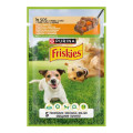 Влажный корм Purina Friskies для взрослых собак, с курицей и морковью в подливке, 85 г