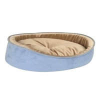 Лежак AnimAll Sofi для собак та котів, сірий та бежевий, S, 55×43×15 см Лежак AnimAll Sofi для собак та котів, сірий та бежевий, S, 55×43×15 см