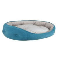 Лежак AnimAll Tiana для собак и кошек, мятный и бежевый, S, 58×50×22 см Лежак AnimAll Tiana для собак и кошек, мятный и бежевый, S, 58×50×22 см