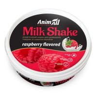 Дополнительный корм AnimAll MilkShake для кошек и собак, со вкусом малины, 30 г